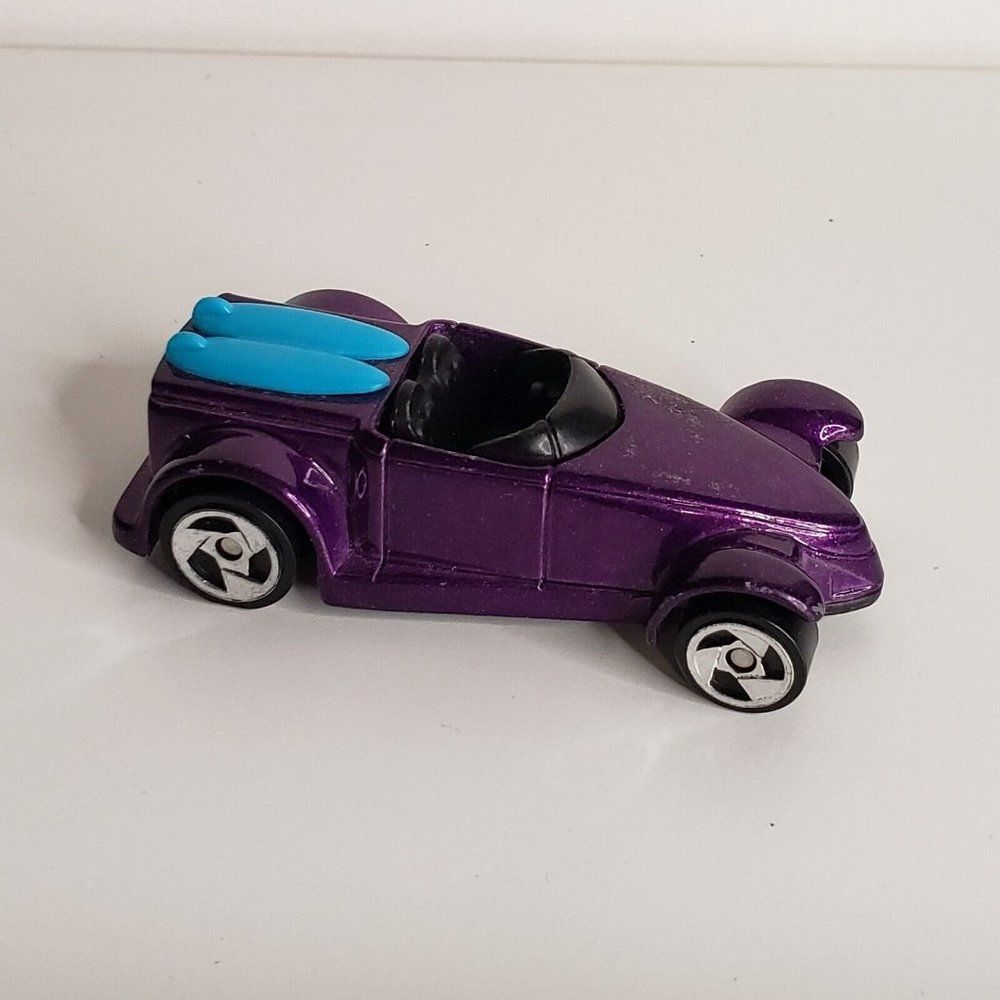 Hot wheels McDonald’s Vintage Toy Die Cast Purple Roadster 1999